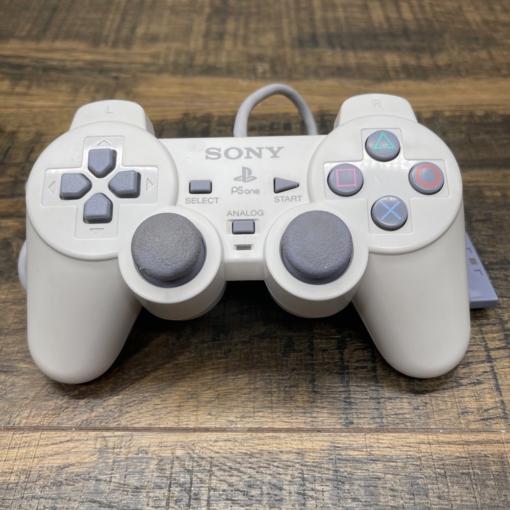 Sony PSone DualShock Analog Controller SCPH-110 - White (Tested)